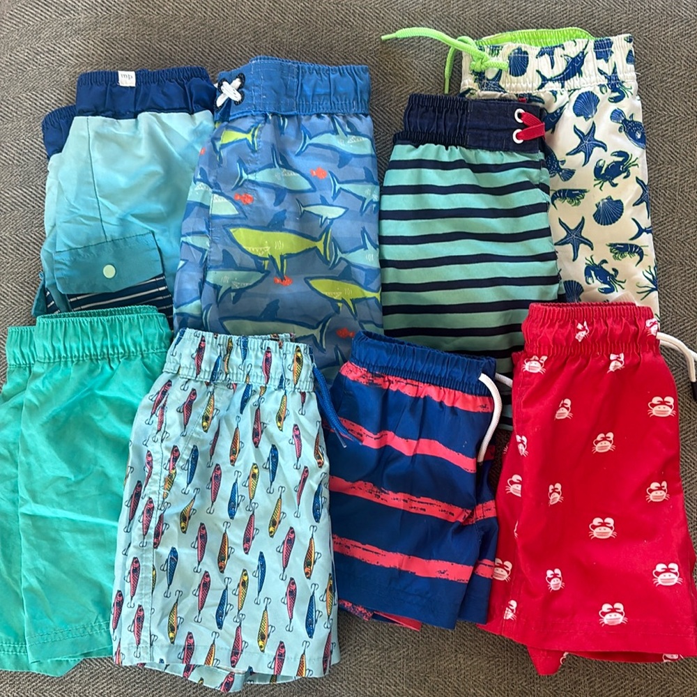 2-3T boys bathing suit bundle- excellent used condition